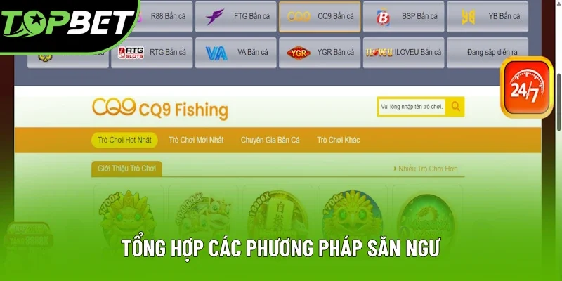 Những phương pháp săn ngư hữu hiệu